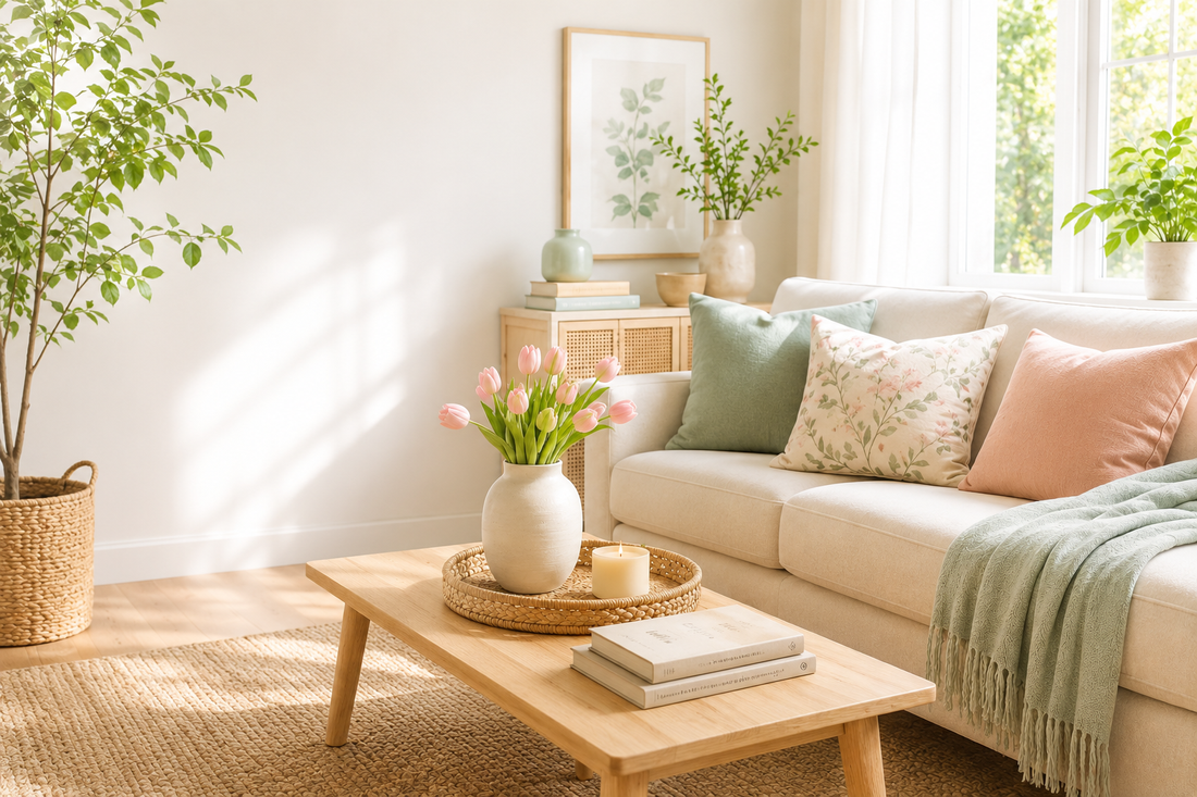 7 Light and Airy Home Decor Ideas for Spring