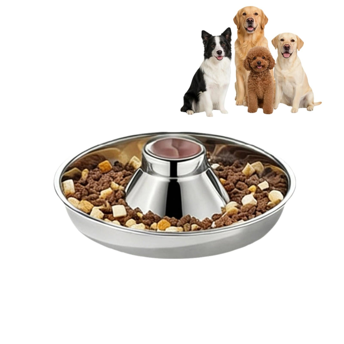 Stainless Steel Puppy Weaning Bowl: The Smarter Way to Feed a Whole Litter