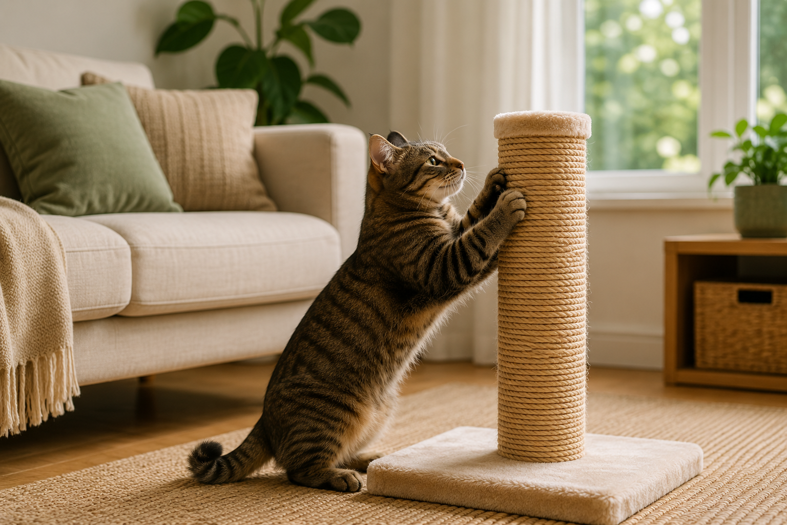What to Look for in a Cat Scratcher (That Your Cat Will Actually Use)