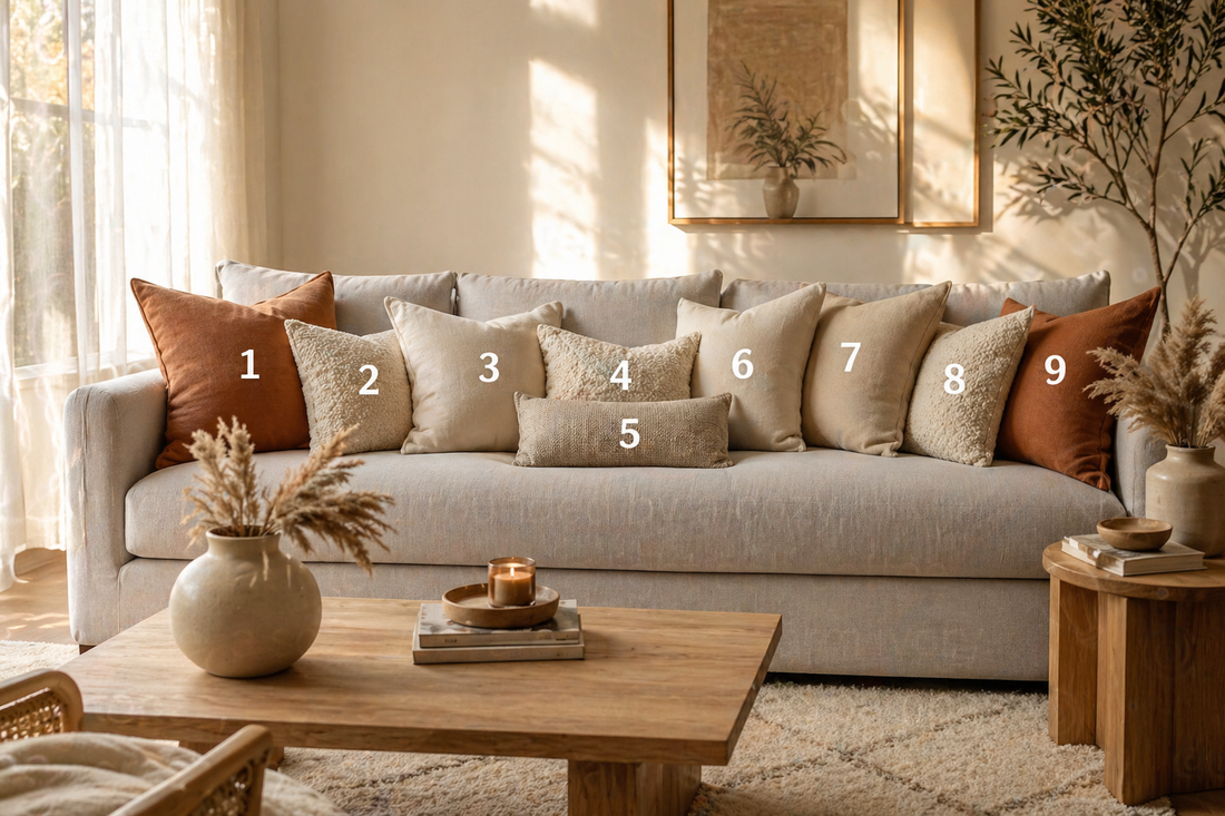 How to Style Throw Pillows Like an Interior Designer: 7 Expert Tips