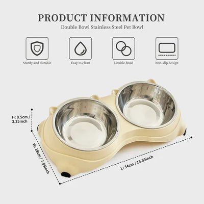 Why a Double Stainless Steel Pet Bowl Makes Mealtime Easier