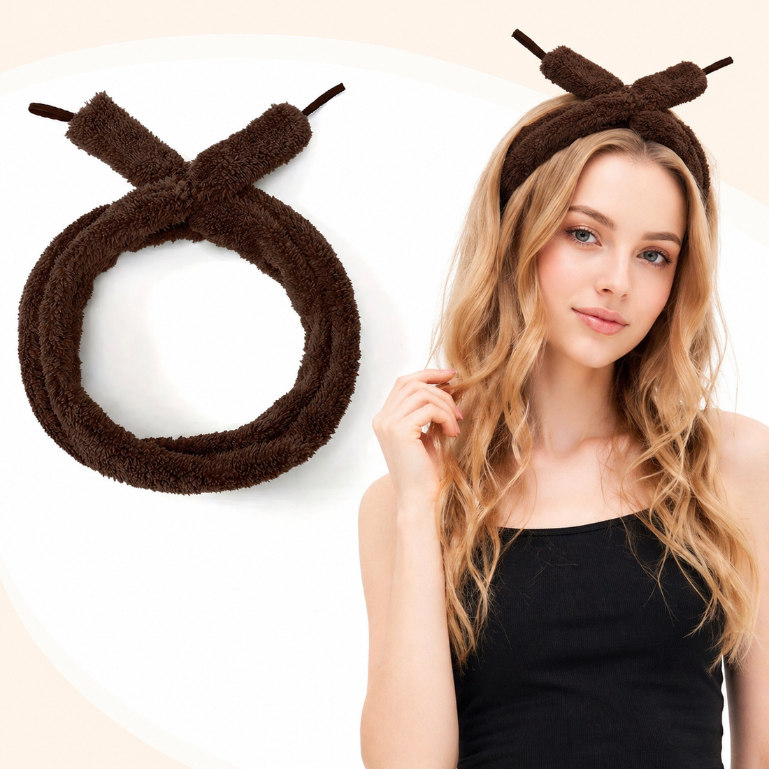 Satin Heatless Hair Curler: Wake Up to Soft Waves Without the Damage