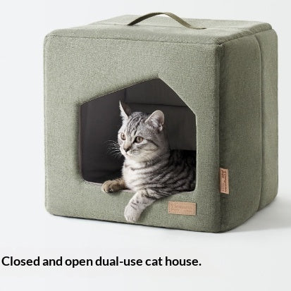 Why a Semi-Enclosed Pet Bed Makes Such a Difference for Anxious Cats and Small Dogs