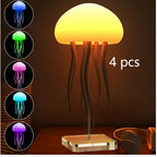 Jellyfish Mood Lamp LED Night Light with 17 RGB Colors product image 5