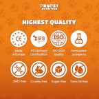 Joint supplement chews for dogs and cats with glucosamine, chondroitin, and MSM shown in product packaging