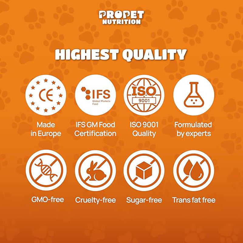 Joint supplement chews for dogs and cats with glucosamine, chondroitin, and MSM shown in product packaging