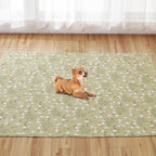 Soft pure cotton non-slip pet mat laid flat, suitable for cats, dogs, and rabbits