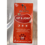Joint supplement bottle for dogs and cats with glucosamine, chondroitin, and MSM for pet mobility support
