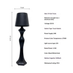 Warm light table lamp casting a soft amber glow on a bedside table, ideal for bedroom ambient lighting