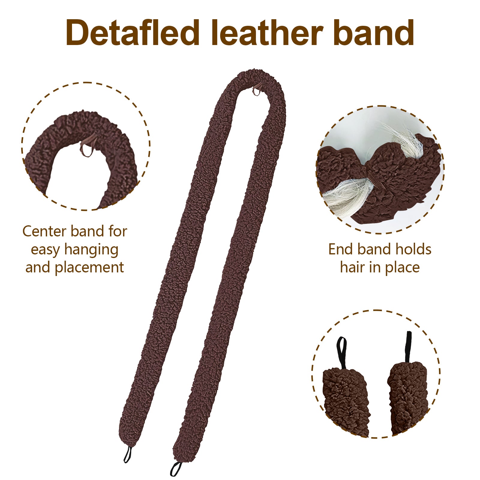 Satin Heatless Hair Curler – Overnight Soft Wave Curls product image 2