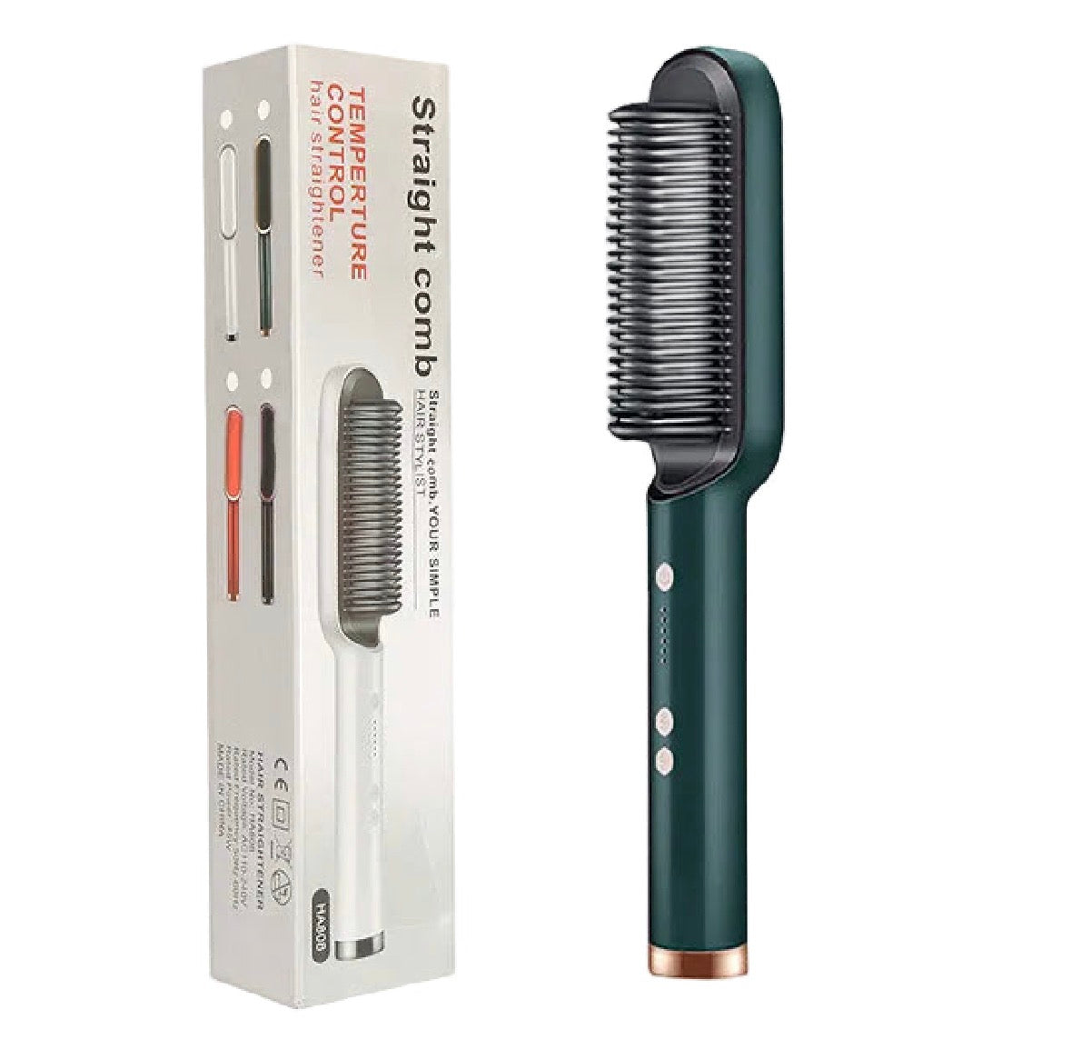 2-in-1 Hair Straightener & Curling