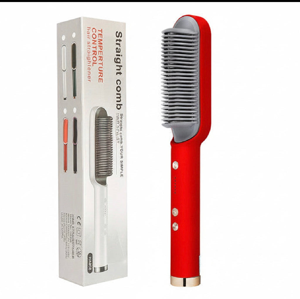2-in-1 Hair Straightener & Curling