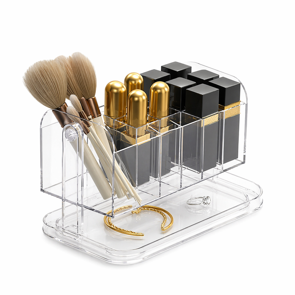 Rotating Lipstick & Makeup Brush