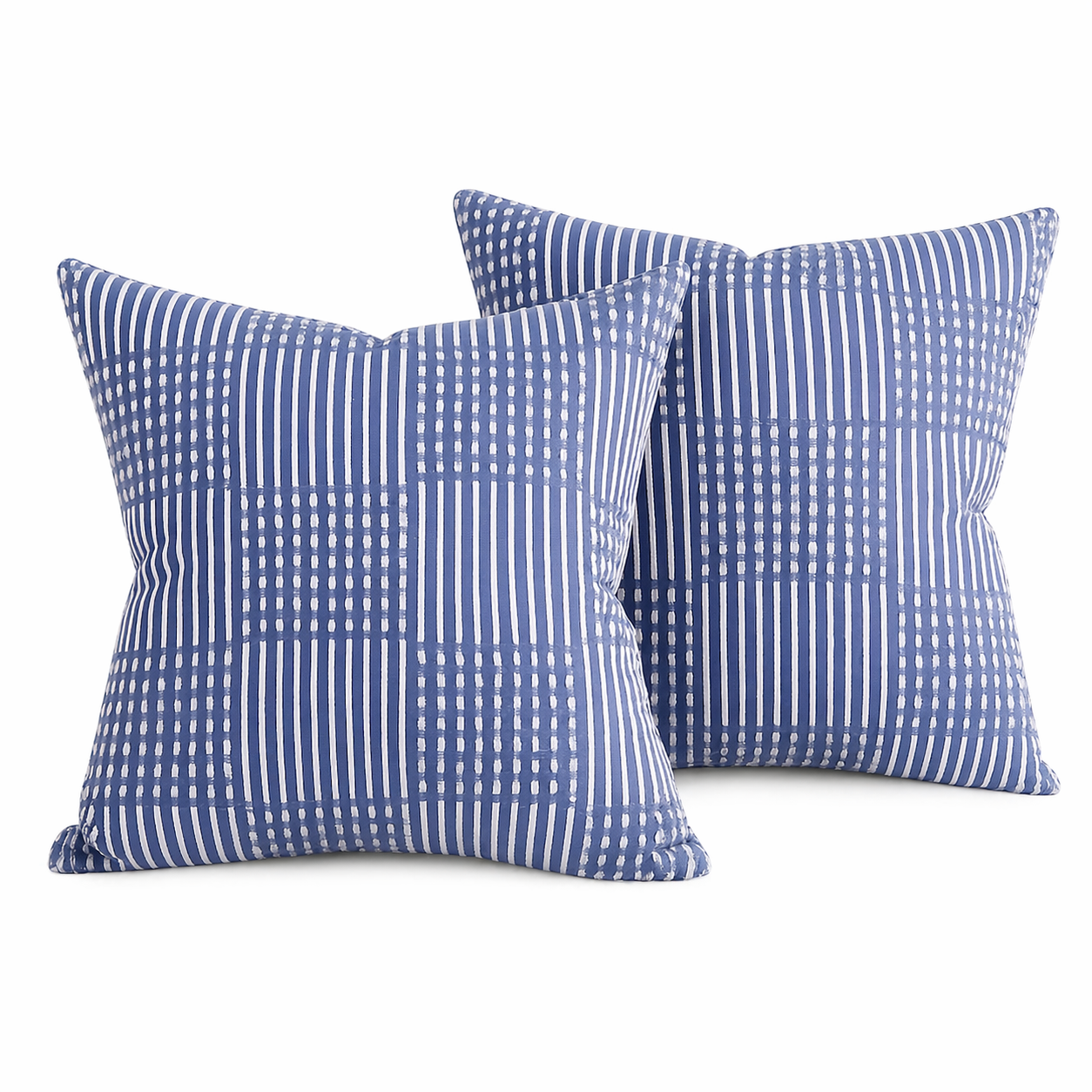 Geometric Jacquard Cotton Pillow Cover