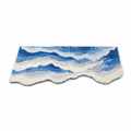 Fluffy Wave Shape Bath Mat