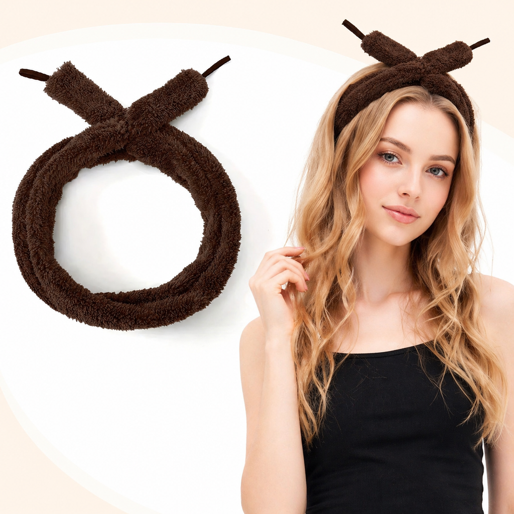 Satin Heatless Hair Curler