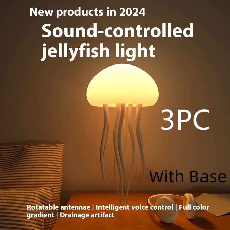 Jellyfish Mood Lamp LED Night Light with 17 RGB Colors product image 2