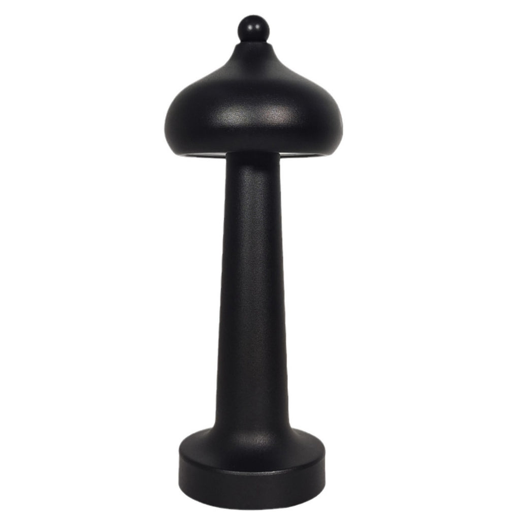 Modern minimalist LED USB table lamp emitting a soft warm glow, shown as a sleek decorative night light for bedside or desk u