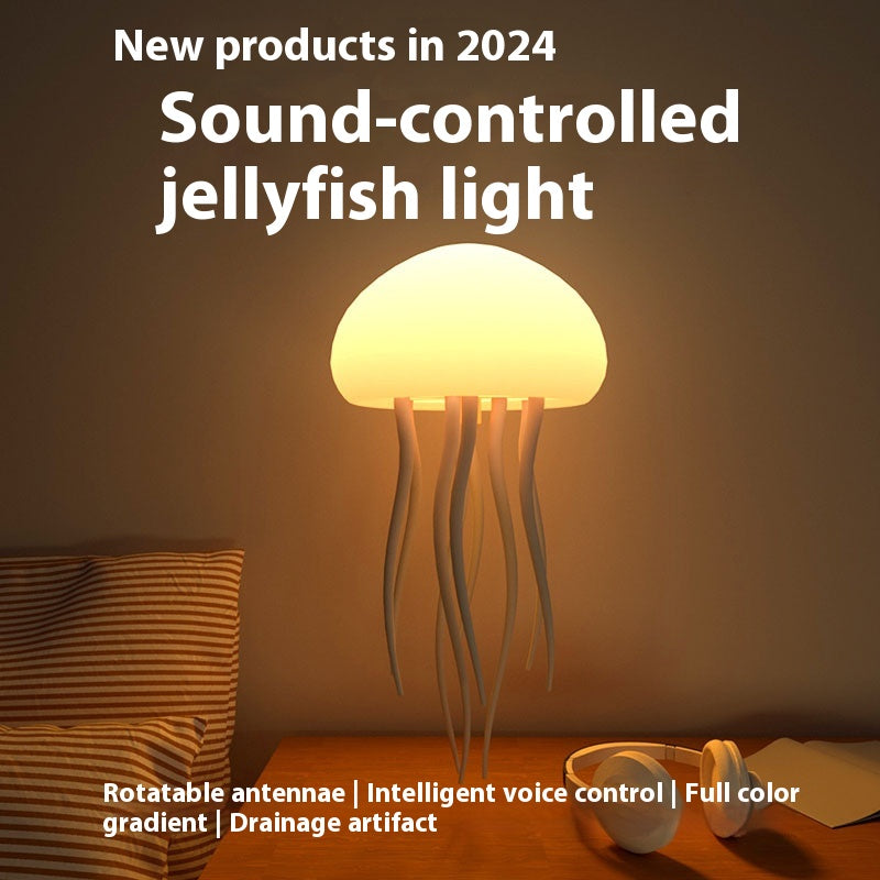 Jellyfish Mood Lamp LED Night Light with 17 RGB Colors product image 3