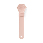 Cat treat squeeze spoon lickable feeder dispenser shown in close-up detail, ideal for hand-feeding cats wet treats